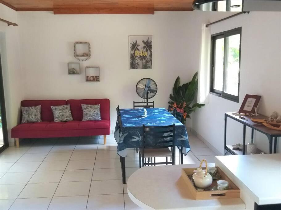Vacation House In Tahiti Punaauia  Bagian luar foto